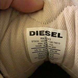 Mens diesel sneakers